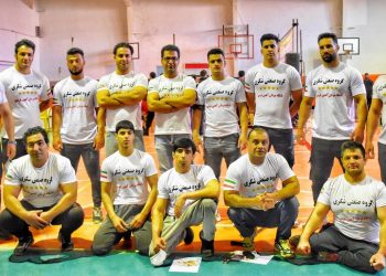 قهرمانی پرس سینه باشگاه های استان کرمانشاه