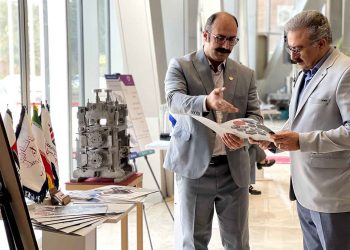 نمایشگاه دستاوردهای شرکت های دانش بنیان و فناور پارک علم و فناوری کرمانشاه-1