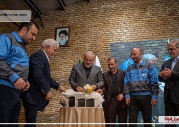 رونمایی از محصول جدید شرکت جهان فولاد غرب