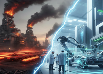 تحول پارادایم در فولاد جهان: گذار از "تولید انبوه" به "فناوری و فولاد سبز"